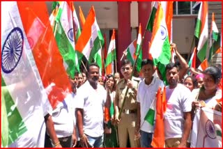 Triranga Yatra at Mangaldoi in Darrang