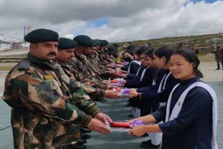 Indian Army celebrates raksha bandhan