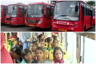 bhopal free red bus service for women on Raksha Bandhan