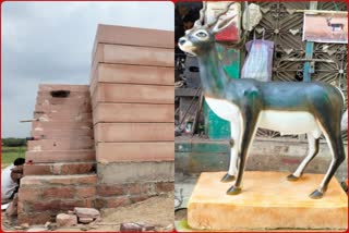 Statue of Kankani Black Buck is Ready