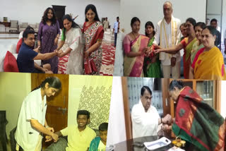 Raksha Bandhan Celebrations held in a grand way in telangana