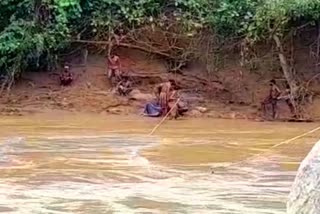 MAN DIED WHILE TAKING BATH AT BRUTANGA RIVER IN NAYAGARH