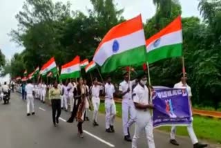 har ghar tiranga campaign in paradeep