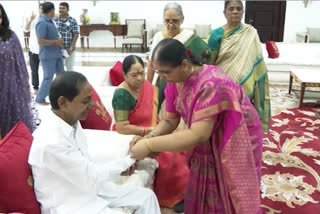 Raksha Bandhan Celebrations in Pragathi Bhavan