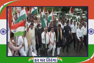 Tiranga Yatra રુપાણીના ગઢમાં ભૂપેન્દ્ર પટેલની તિરંગા યાત્રામાં ઉમટ્યાં મહાનુભાવો અને નાગરિકો