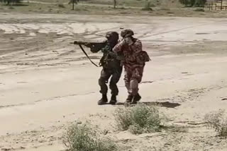 Joint Military Exercise Al Najah in Bikaner