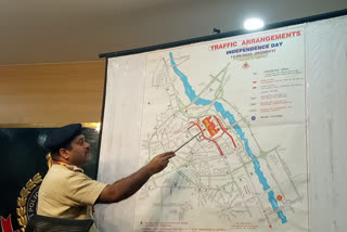 Route Diversion Traffic Advisory Independence Day Traffic Police