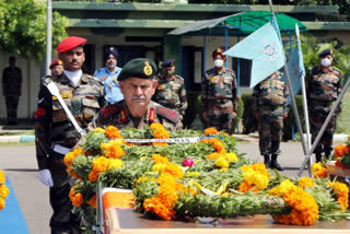 J&K: Northern Army Commander pays tribute to soldiers killed in Rajouri attack