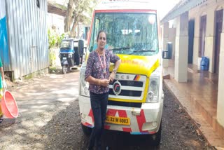 first lady ambulance driver kerala deepamol from kottayam kuruppunthara  keralas first lady ambulance driver deepamol  first lady ambulance driver in kerala  deepamol  deepamol from kottayam kuruppunthara  first lady ambulance driver  deepamol latest updates  deepamol latest news  സംസ്ഥാനത്തെ ആദ്യ വനിത ആംബുലൻസ് ഡ്രൈവര്‍ ദീപമോൾ  കേരളത്തിലെ ആദ്യ വനിത ആംബുലൻസ് ഡ്രൈവര്‍ ദീപമോൾ  വനിത ആംബുലൻസ് ഡ്രൈവര്‍ ദീപമോൾ  കോട്ടയം കുറുപ്പുന്തറ സ്വദേശിനി ദീപമോൾ  ദീപമോള്‍ ഏറ്റവും പുതിയ വാര്‍ത്ത  കോട്ടയം പുതിയ വാര്‍ത്ത  കോട്ടയം ഏറ്റവും പുതിയ വാര്‍ത്ത