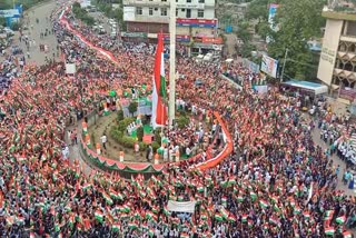 flag hoisting in Bellary