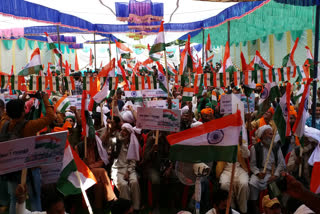 bjp held trinaga rally in anantnag