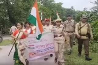 Har Ghar Tiranga Rally in Manikpur