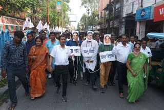 TMC rally against ED CBI at Jalpaiguri