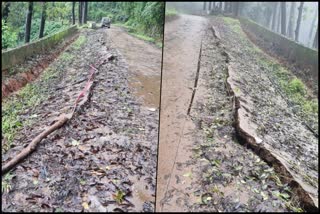 Landslide on Kemmangundi road