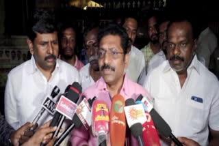 BJP Madurai district president Saravanan announces his resignation from party