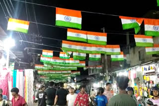 new look of dibrugarh for the occasion of independence day