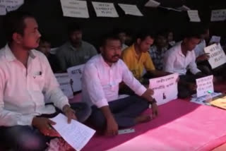 hunger strike by aasu at namrup