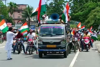 aiudf massive bike rally in barpeta