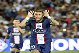 French Ligue 1  Paris Saint Germain  Montpellier  Neymar  lionel messi  kylian mbappe  romelu lukaku  Italian Serie A  inter mila  lecce  नेमार