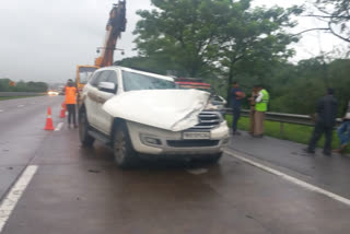 Vinayak Mete dies in car crash  Shiv Sangram chief Vinayak Mete  വിനായക് മെടെ കാറപകടത്തില്‍ കൊല്ലപ്പെട്ടു  മുംബൈ പൂനൈ എക്‌സ്‌പ്രസ് വേയില്‍ അപകടം  മഹാരാഷ്ട്ര നിയമസഭ കൗണ്‍സില്‍ മെമ്പര്‍ കൊല്ലപ്പെട്ടു  വിനായക് മെടെ