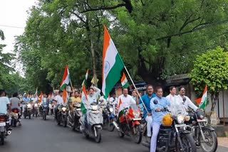 triranga rally in subarnapur