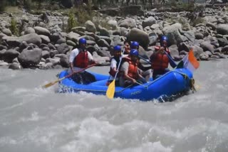 ganderbal administration river rafting