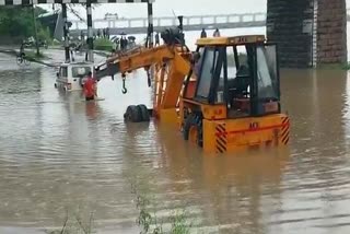flood situation in cuttack due to heavy rain