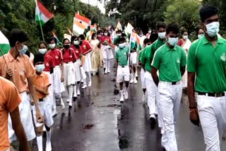 Har Ghar tiranga campaign in durg