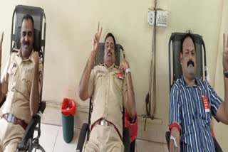 Blood Donation Camp in RCF Police Station