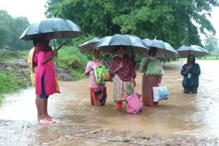 flood in balod district