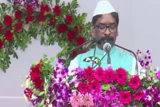 CM hemant soren addresses