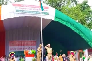 Independence Day celebration at Sonari