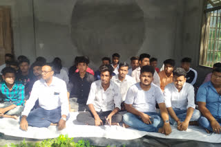 AASU protest at Barpeta