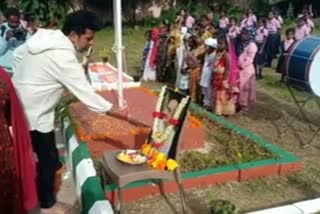 Shiva Rajkumar couple in Shakti Dham Independence Day celebrations