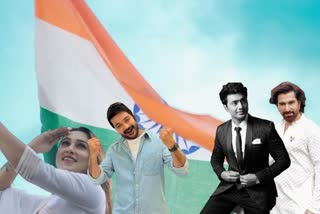 Tollywood Celebs on 76th Independence Day