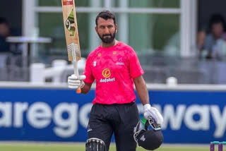 Cheteshwar Pujara Scores 174 Off 131 Balls In Royal London One Day Cup