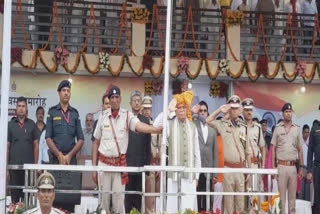 Manohar Lal hoisted flag in Panipat