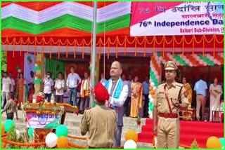 Independence day celebration in Baksha