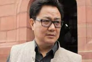 Union Minister for Law Kiren Rijju