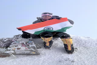 Mountaineer Bhawna Dehariya hoisted Tiranga on Mount Elbrus Highest peak of Europe on Indian Independence Day