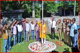 Independence day celebration at Foreigners Tribunal court in Nagaon