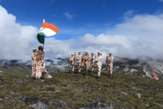 From Pangong to Sikkim, ITBP hoists national flag at high altitude borders