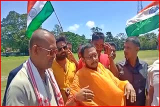 March on Independence Day in  Barpeta road