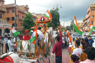 Swaraj Yatra to honor freedom fighters families in Jaipur