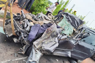 travelers cab accident on NH 48