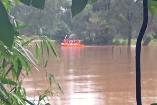 Boat capsizes while crossing Burgi Nala