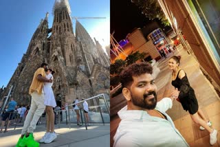 Nayanthara enjoys Spain vacay with Vignesh Shivan  നയൻതാര  വിഘ്‌നേഷ്‌ ശിവൻ  സ്‌പെയിനിൽ അവധിക്കാലം ആഘോഷിച്ച് നയൻതാര  നയൻതാര ചിത്രങ്ങൾ  Nayanthara picture  Nayanthara with vignesh shivan  nayanthara in Barcelona  nayanthara celebrating 75th Independence Day in spain