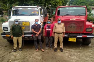 budgam-police-arrested-two-persons-for-illegal-excavation-and-transportation-of-minerals