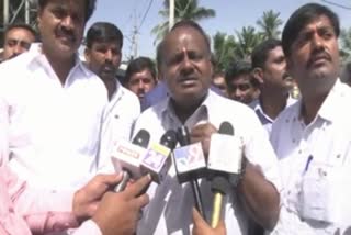 HD Kumaraswamy criticize bjp over madhuswamy statement