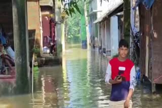 IMPACT ON HIRIMULA VILLAGE OF KHURDHA AS WATER LEVEL RISE IN RIVER